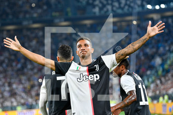 2019-08-31 - Danilo (13) della Juventus FC festeggia il primo goal - JUVENTUS VS NAPOLI - ITALIAN SERIE A - SOCCER