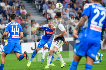 2019-08-31 - azione di Sami Khedira (6) della Juventus FC - JUVENTUS VS NAPOLI - ITALIAN SERIE A - SOCCER