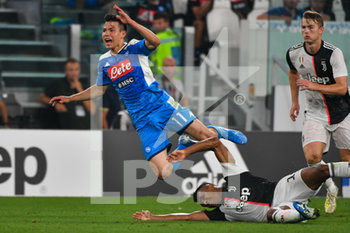 2019-08-31 - fallo su Lozano 11 del SSC Napoli - JUVENTUS VS NAPOLI - ITALIAN SERIE A - SOCCER