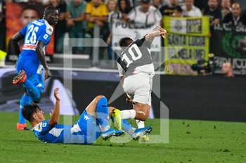 2019-08-31 - fallo su Paulo Dybala (10) della Juventus FC - JUVENTUS VS NAPOLI - ITALIAN SERIE A - SOCCER