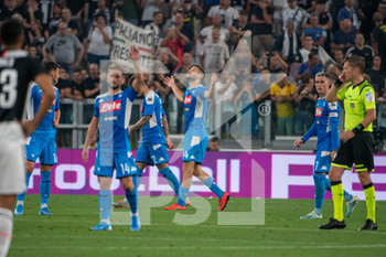 2019-08-31 - delusione Napoli Dries Mertens 14 del SSC Napoli - JUVENTUS VS NAPOLI - ITALIAN SERIE A - SOCCER