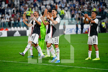 2019-08-31 - festeggiamenti della Juventus FC - JUVENTUS VS NAPOLI - ITALIAN SERIE A - SOCCER