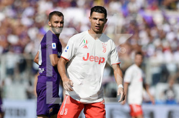 2019-09-14 - Cristiano Ronaldo attaccante della Juventus - FIORENTINA VS JUVENTUS - ITALIAN SERIE A - SOCCER
