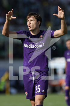 2019-09-14 - Federico Chiesa attaccante della Fiorentina e della Nazionale italiana - FIORENTINA VS JUVENTUS - ITALIAN SERIE A - SOCCER