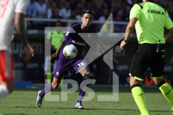 2019-09-14 - Erik Pulgar centrocampista della Fiorentina - FIORENTINA VS JUVENTUS - ITALIAN SERIE A - SOCCER