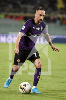 2019-09-25 - Franck Ribery attaccante francese della Fiorentina - FIORENTINA VS SAMPDORIA - ITALIAN SERIE A - SOCCER