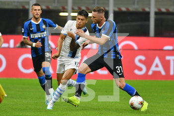 2019-09-25 - Joaquin Correa Lazio e Milan Skriniar Inter - INTER VS LAZIO - ITALIAN SERIE A - SOCCER