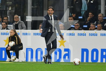 2019-09-25 - Simone Inzaghi allenatore Lazio - INTER VS LAZIO - ITALIAN SERIE A - SOCCER
