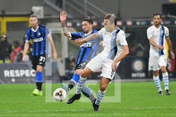 2019-09-25 - Lucas Leiva Lazio e Stefano Sensi Inter - INTER VS LAZIO - ITALIAN SERIE A - SOCCER