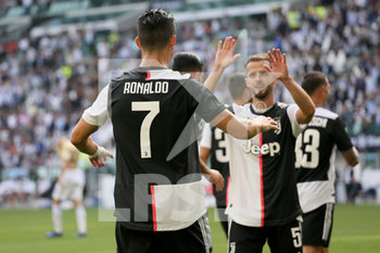 2019-09-28 - 7 Cristiano Ronaldo (JUVENTUS) e 5 Miralem Pjanic - JUVENTUS VS SPAL - ITALIAN SERIE A - SOCCER