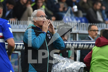 2019-10-20 - Claudio Ranieri (Sampdoria) - SAMPDORIA VS ROMA - ITALIAN SERIE A - SOCCER