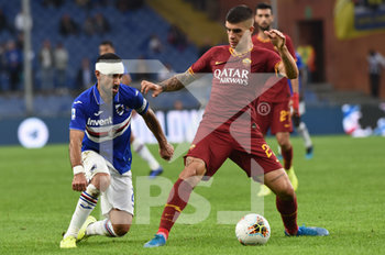 2019-10-20 - Fabio Quagliarella (Sampdoria), Gianluca Mancini (Roma) - SAMPDORIA VS ROMA - ITALIAN SERIE A - SOCCER