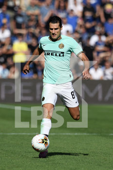 2019-10-20 - Antonio Candreva in azione - SASSUOLO VS INTER - ITALIAN SERIE A - SOCCER