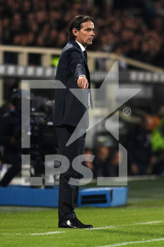 2019-10-27 - Simone Inzaghi allenatoore della Lazio - FIORENTINA VS LAZIO - ITALIAN SERIE A - SOCCER