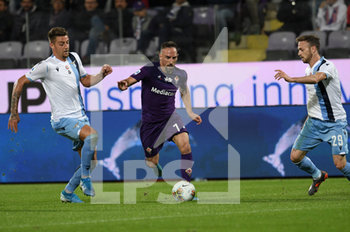2019-10-27 - Ribery in azione contrastato da Milinkovic Savic - FIORENTINA VS LAZIO - ITALIAN SERIE A - SOCCER