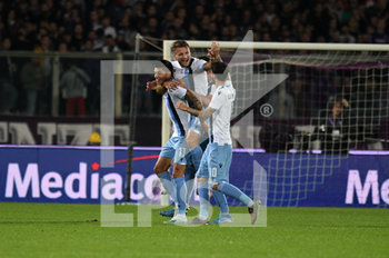 2019-10-27 - L'esultanza di Correa dopo il primo gol della Lazio - FIORENTINA VS LAZIO - ITALIAN SERIE A - SOCCER