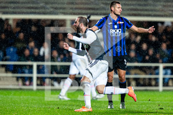 2019-11-23 - Juventus goal, Gonzalo Higuain (Juventus) - ATALANTA VS JUVENTUS - ITALIAN SERIE A - SOCCER