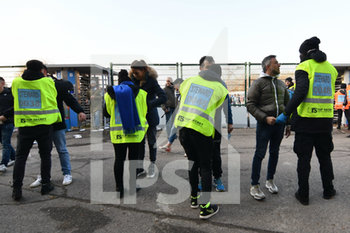 2019-11-30 - Controlli all'ingresso dello stadio - BRESCIA VS ATALANTA - ITALIAN SERIE A - SOCCER