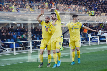 2019-12-07 - esultanza di carmine verona gol 0-1 - ATALANTA VS HELLAS VERONA - ITALIAN SERIE A - SOCCER