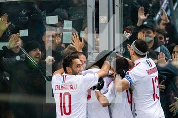 2019-12-08 - Giacomo Bonaventura (Milan) esulta per il gol - BOLOGNA VS MILAN - ITALIAN SERIE A - SOCCER
