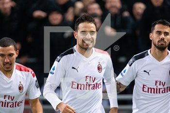 2019-12-08 - Giacomo Bonaventura (Milan) esulta per il gol - BOLOGNA VS MILAN - ITALIAN SERIE A - SOCCER