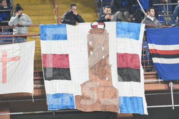 2019-12-14 - strscione sampdoria - GENOA VS SAMPDORIA - ITALIAN SERIE A - SOCCER