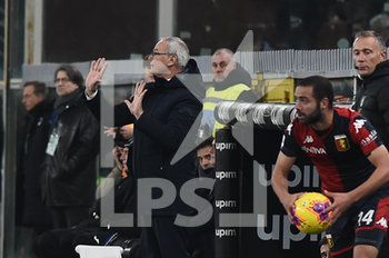 2019-12-14 - Claudio Ranieri (Allenatore) Sampdoria - GENOA VS SAMPDORIA - ITALIAN SERIE A - SOCCER