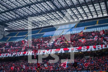 2019-12-15 - Curva tifosi AC Milan - MILAN VS SASSUOLO - ITALIAN SERIE A - SOCCER