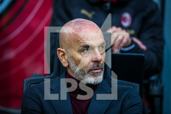 2019-12-15 - Stefano Pioli allenatore (AC Milan) - MILAN VS SASSUOLO - ITALIAN SERIE A - SOCCER