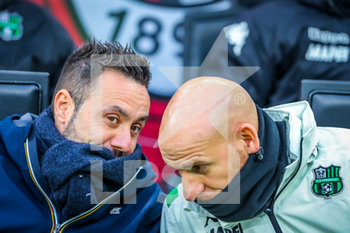 2019-12-15 - Roberto De Zerbi allenatore (US Sassuolo) - MILAN VS SASSUOLO - ITALIAN SERIE A - SOCCER