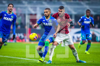 2019-12-15 - Theo Hernandez (AC Milan) - MILAN VS SASSUOLO - ITALIAN SERIE A - SOCCER