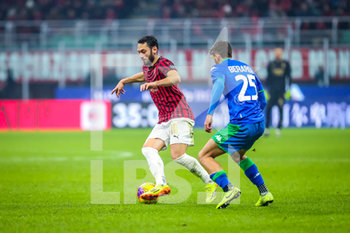 2019-12-15 - Hakan Calhanoglu (AC Milan) - MILAN VS SASSUOLO - ITALIAN SERIE A - SOCCER