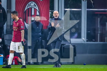 2019-12-15 - stefano Pioli allenatore (AC Milan) - MILAN VS SASSUOLO - ITALIAN SERIE A - SOCCER