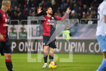 2019-12-16 - Luca Cigarini of Cagliari Calcio - CAGLIARI VS LAZIO - ITALIAN SERIE A - SOCCER