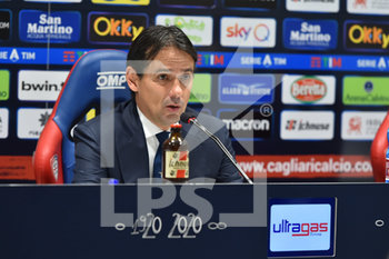 2019-12-16 - Simone Inzaghi Allenatore of Lazio S.S. - CAGLIARI VS LAZIO - ITALIAN SERIE A - SOCCER