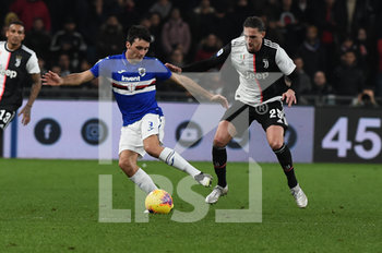 2019-12-18 - Tommaso Augello (Sampdoria), Adrien Rabiot (Juventus) - SAMPDORIA VS JUVENTUS - ITALIAN SERIE A - SOCCER