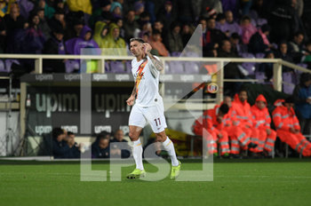 2019-12-20 - L'esultanza di Kolarov dopo il secondo gol della Roma - FIORENTINA VS ROMA - ITALIAN SERIE A - SOCCER