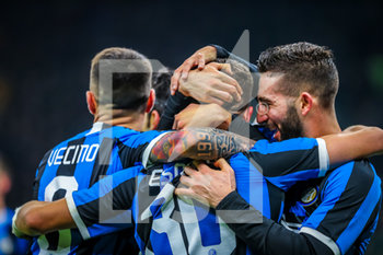 2019-12-21 - esultanza Sebastiano Esposito (FC Internazionale) - INTER VS GENOA - ITALIAN SERIE A - SOCCER