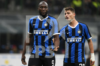 2020-01-01 - Romelu Lukaku (Inter) e Sebastiano Esposito (Inter) - FC INTERNAZIONALE ITALIAN SOCCER SERIE A SEASON 2019/20 - ITALIAN SERIE A - SOCCER