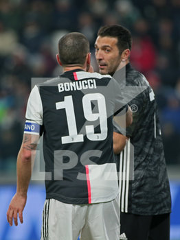 2020-01-01 - 19 Leonardo Bonucci (JUVENTUS) e 77 Gianluigi Buffon (JUVENTUS) - JUVENTUS FC ITALIAN SOCCER SERIE A SEASON 2019/20 - ITALIAN SERIE A - SOCCER