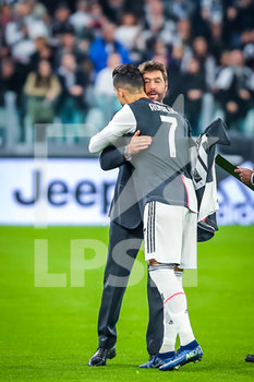 2020-01-01 - Cristiano Ronaldo of Juventus and Andrea Agnelli during italian soccer Serie A season 2019/20 of Juventus FC - Photo credit Fabrizio Carabelli - JUVENTUS FC ITALIAN SOCCER SERIE A SEASON 2019/20 - ITALIAN SERIE A - SOCCER