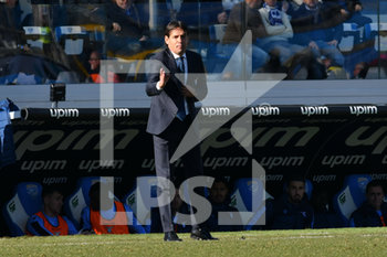 2020-01-05 - Simone Inzaghi allenatore Lazio - BRESCIA VS LAZIO - ITALIAN SERIE A - SOCCER