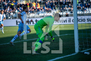 2020-01-05 - celebrates after scoring Ciro Immobile of SS Lazio - BRESCIA VS LAZIO - ITALIAN SERIE A - SOCCER