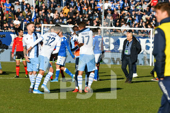 2020-01-05 - SS Lazio celebrates the end match - BRESCIA VS LAZIO - ITALIAN SERIE A - SOCCER