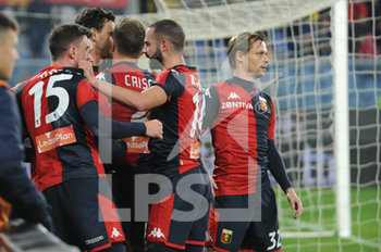 2020-01-05 - esultanza Genoa dopo il gol del momentaneo 1 a 0 - GENOA VS SASSUOLO - ITALIAN SERIE A - SOCCER