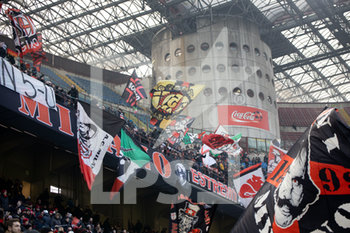 2020-01-06 - Tifoseria Milan - MILAN VS SAMPDORIA - ITALIAN SERIE A - SOCCER