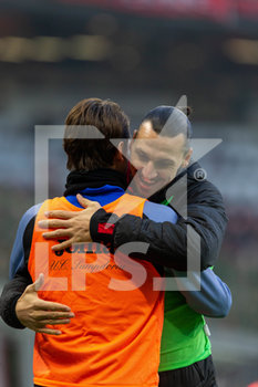 2020-01-06 - Zlatan Ibrahimovic (Milan) e Albin Ekdal (Sampdoria) - MILAN VS SAMPDORIA - ITALIAN SERIE A - SOCCER
