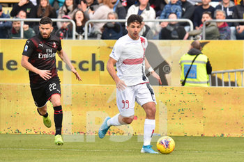 2020-01-11 - Giovanni Simeone of Cagliari Calcio - CAGLIARI VS MILAN - ITALIAN SERIE A - SOCCER