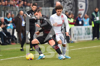 2020-01-11 - Theo Hernandez of AC Milan - CAGLIARI VS MILAN - ITALIAN SERIE A - SOCCER