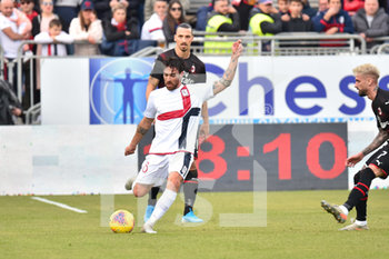 2020-01-11 - Luca Cigarini of Cagliari Calcio - CAGLIARI VS MILAN - ITALIAN SERIE A - SOCCER